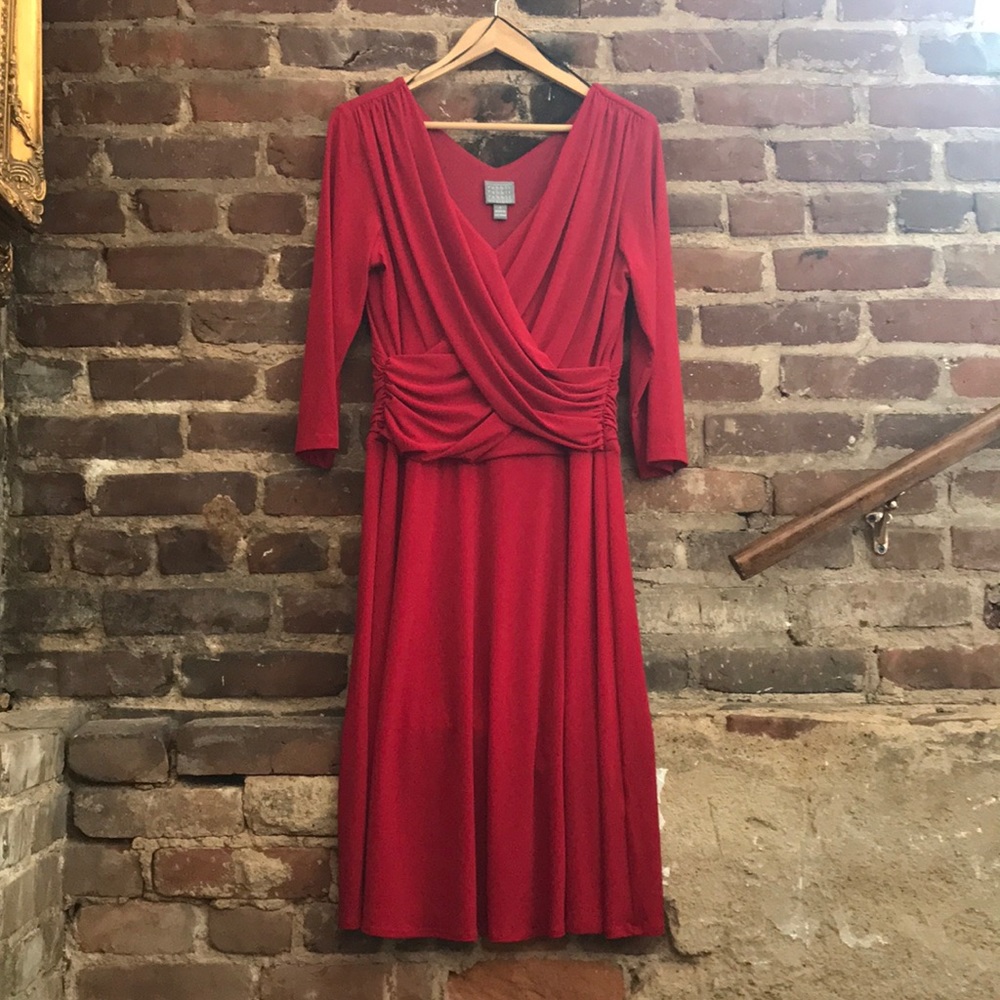 Red dress